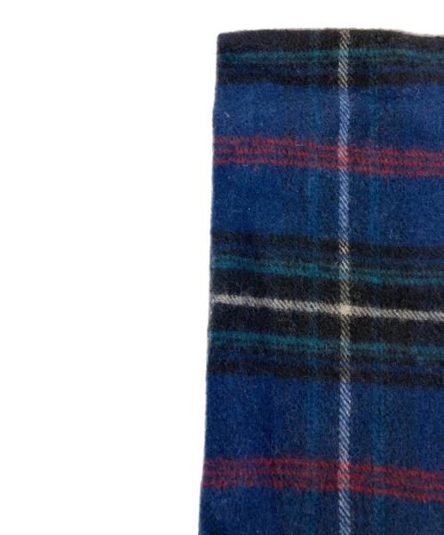 COMME des GARCONS HOMME（コムデギャルソン オム）COMME des GARCONS HOMME (コムデギャルソン オム) ウール×カシミヤマフラー ネイビーの古着・服飾アイテム