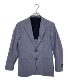 UNITED ARROWS（ユナイテッドアローズ）の古着「ハウンドトゥース 2B ジャケット」｜ブルー