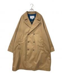 nanamica（ナナミカ）の古着「2L Cotton GORE-TEX Double Breasted Coat」｜ベージュ