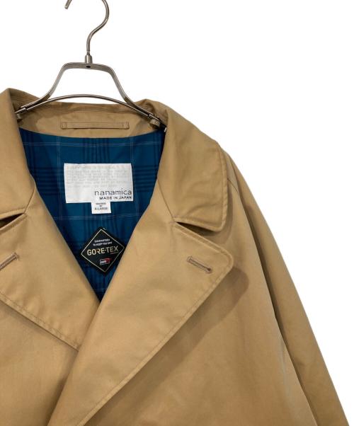 nanamica（ナナミカ）nanamica (ナナミカ) 2L Cotton GORE-TEX Double Breasted Coat ベージュ サイズ:XLの古着・服飾アイテム