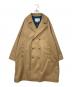 nanamica（ナナミカ）の古着「2L Cotton GORE-TEX Double Breasted Coat」｜ベージュ