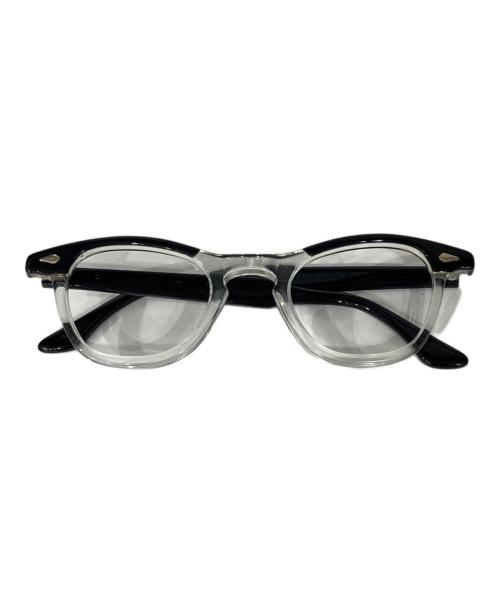 TART OPTICAL（タートオプティカル）TART OPTICAL (タートオプティカル) 眼鏡 ブラック×クリア サイズ:45-24の古着・服飾アイテム