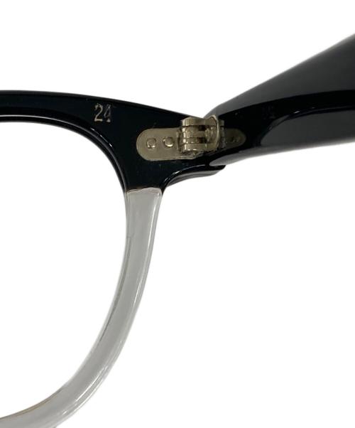 TART OPTICAL（タートオプティカル）TART OPTICAL (タートオプティカル) 眼鏡 ブラック×クリア サイズ:45-24の古着・服飾アイテム