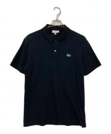 LACOSTE（ラコステ）の古着「ポロシャツ」｜ブラック