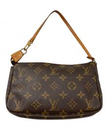 LOUIS VUITTON（ルイ ヴィトン）の古着「アクセサリーポーチ」｜ブラウン