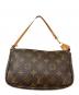 LOUIS VUITTON (ルイ ヴィトン) アクセサリーポーチ ブラウン：60000円