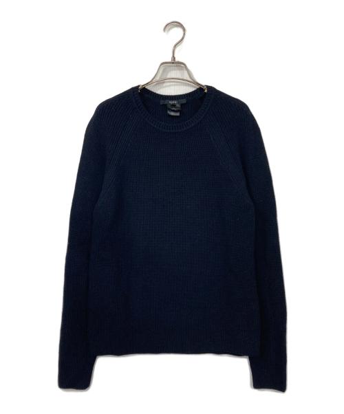 GUCCI（グッチ）GUCCI (グッチ) メリノウールクルーネックニット ブラック サイズ:Mの古着・服飾アイテム