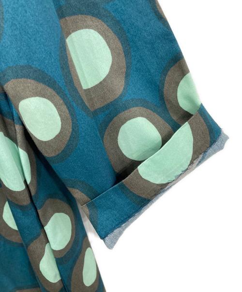 marimekko（マリメッコ）marimekko (マリメッコ) 水玉ワンピース ブルーグリーン サイズ:38の古着・服飾アイテム