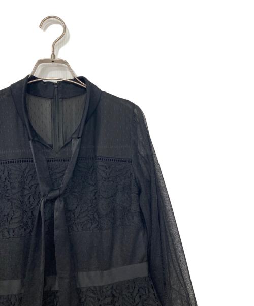 JILL STUART（ジルスチュアート）JILL STUART (ジルスチュアート) カトレアワンピース ブラック サイズ:4の古着・服飾アイテム