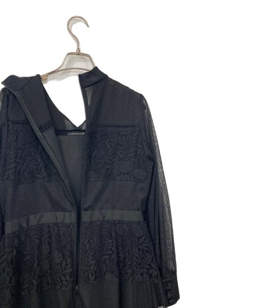 JILL STUART（ジルスチュアート）JILL STUART (ジルスチュアート) カトレアワンピース ブラック サイズ:4の古着・服飾アイテム