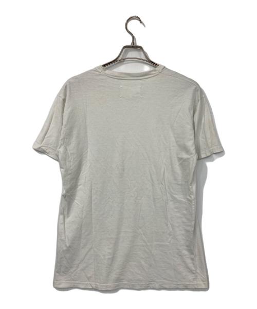 MARTIN MARGIELA（マルタン・マルジェラ）MARTIN MARGIELA (マルタン・マルジェラ) コットンナンバーロゴクルーネックS/Sカットソー ホワイト サイズ:Mの古着・服飾アイテム