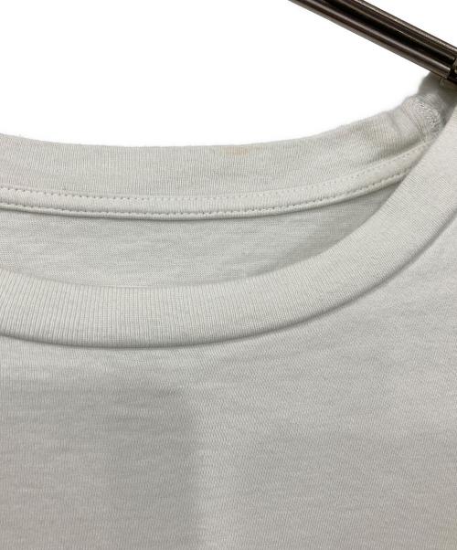 MARTIN MARGIELA（マルタン・マルジェラ）MARTIN MARGIELA (マルタン・マルジェラ) コットンナンバーロゴクルーネックS/Sカットソー ホワイト サイズ:Mの古着・服飾アイテム