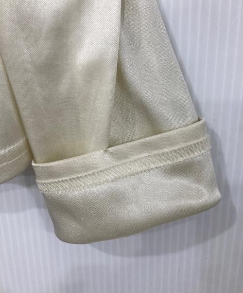 CELFORD（セルフォード）CELFORD (セルフォード) カシュクールグロッシーカットトップス ベージュ サイズ:Fの古着・服飾アイテム
