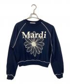 Mardi Mercrediマルディメクルディ）の古着「プリントスウェット」｜ネイビー