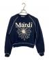 Mardi Mercredi（マルディメクルディ）の古着「プリントスウェット」｜ネイビー