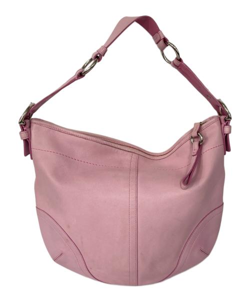COACH（コーチ）COACH (コーチ) ワンショルダーバッグ ピンクの古着・服飾アイテム
