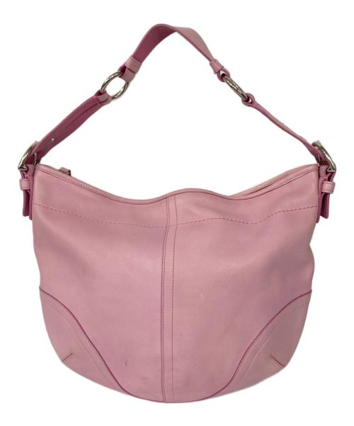 COACH（コーチ）COACH (コーチ) ワンショルダーバッグ ピンクの古着・服飾アイテム