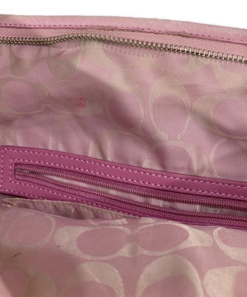 COACH（コーチ）COACH (コーチ) ワンショルダーバッグ ピンクの古着・服飾アイテム