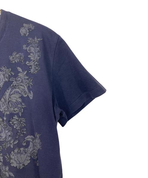 Yves Saint Laurent（イヴサンローラン）Yves Saint Laurent (イヴサンローラン) Tシャツ ネイビー サイズ:40の古着・服飾アイテム