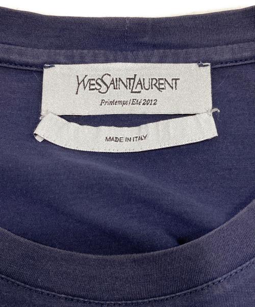 Yves Saint Laurent（イヴサンローラン）Yves Saint Laurent (イヴサンローラン) Tシャツ ネイビー サイズ:40の古着・服飾アイテム