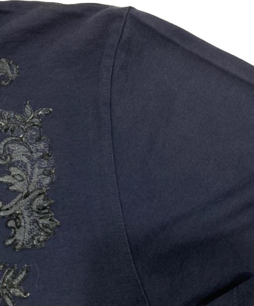 Yves Saint Laurent（イヴサンローラン）Yves Saint Laurent (イヴサンローラン) Tシャツ ネイビー サイズ:40の古着・服飾アイテム