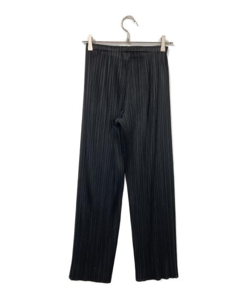 PLEATS PLEASE（プリーツプリーズ）PLEATS PLEASE (プリーツプリーズ) プリーツパンツ ブラック サイズ:1の古着・服飾アイテム