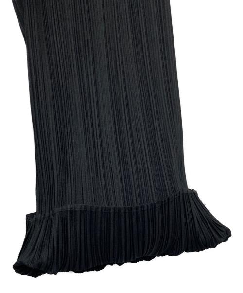 PLEATS PLEASE（プリーツプリーズ）PLEATS PLEASE (プリーツプリーズ) プリーツパンツ ブラック サイズ:1の古着・服飾アイテム