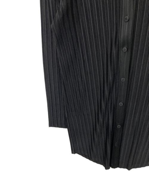 PLEATS PLEASE（プリーツプリーズ）PLEATS PLEASE (プリーツプリーズ) プリーツシャツ ブラック サイズ:3の古着・服飾アイテム