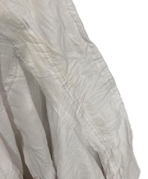 PLEATS PLEASE（プリーツプリーズ）PLEATS PLEASE (プリーツプリーズ) ワッシャーシャツ ホワイト サイズ:3の古着・服飾アイテム
