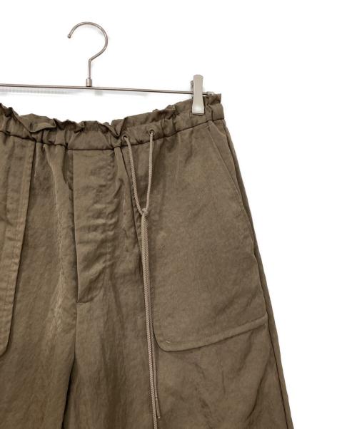 ATON（エイトン）ATON (エイトン) 200SE TRAPERED PANTS/テーパードパンツ ブラウン サイズ:06の古着・服飾アイテム