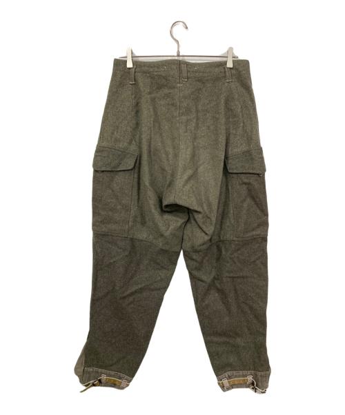 Swedish Army（スウェーデン軍）Swedish Army (スウェーデン軍) M36 ウールミリタリーパンツ グレー サイズ:表記消えの古着・服飾アイテム