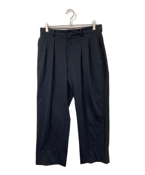 RAINMAKER（レインメーカー）RAINMAKER (レインメーカー) SIDE STRIPE TROUSERS ネイビー サイズ:46の古着・服飾アイテム