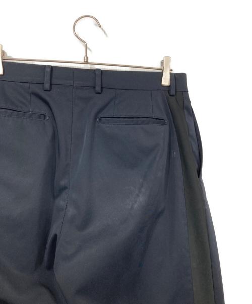 RAINMAKER（レインメーカー）RAINMAKER (レインメーカー) SIDE STRIPE TROUSERS ネイビー サイズ:46の古着・服飾アイテム