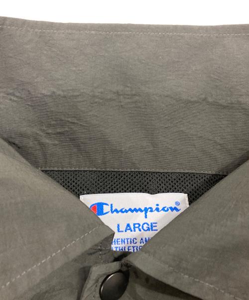 Champion（チャンピオン）Champion (チャンピオン) コーチジャケット チャコールグレー サイズ:Lの古着・服飾アイテム