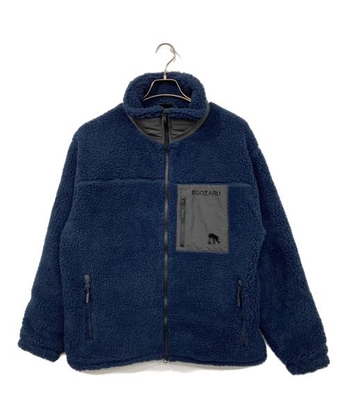 EGOZARU（エゴザル）EGOZARU (エゴザル) ボアジャケット ネイビー サイズ:Lの古着・服飾アイテム
