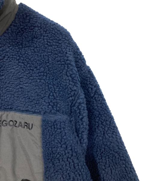 EGOZARU（エゴザル）EGOZARU (エゴザル) ボアジャケット ネイビー サイズ:Lの古着・服飾アイテム