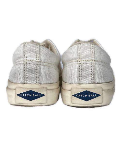 Noah（ノア）Noah (ノア) CATCH BALL (キャッチボール) キャンバススニーカー アイボリー サイズ:25.0の古着・服飾アイテム