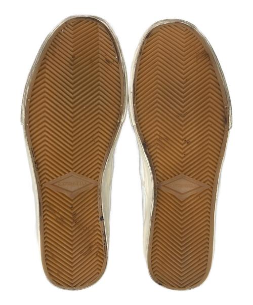 Noah（ノア）Noah (ノア) CATCH BALL (キャッチボール) キャンバススニーカー アイボリー サイズ:25.0の古着・服飾アイテム