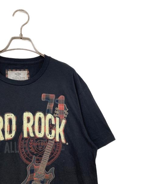 Hard Rock cafe（ハードロックカフェ）Hard Rock cafe (ハードロックカフェ) ギタープリントTシャツ ブラック サイズ:L 未使用品の古着・服飾アイテム