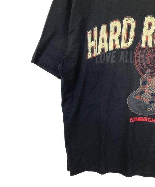 Hard Rock cafe（ハードロックカフェ）Hard Rock cafe (ハードロックカフェ) ギタープリントTシャツ ブラック サイズ:L 未使用品の古着・服飾アイテム