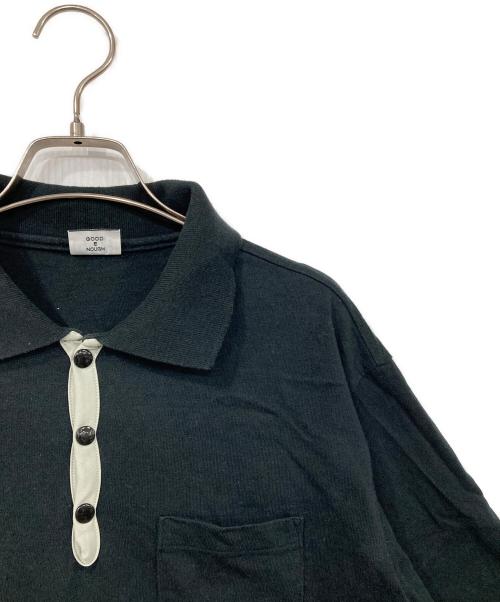 GOODENOUGH（グッドイナフ）GOODENOUGH (グッドイナフ) ポロシャツ ブラック サイズ:Mの古着・服飾アイテム