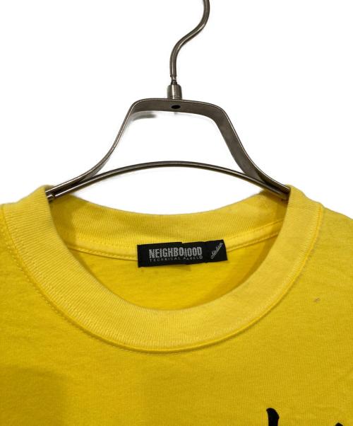 NEIGHBORHOOD（ネイバーフッド）NEIGHBORHOOD (ネイバーフッド) ロゴプリントtシャツ イエロー サイズ:MEDIUMの古着・服飾アイテム