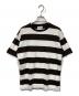 GOODENOUGH（グッドイナフ）の古着「ボーダーTシャツ」｜ブラウン×ブラック