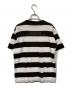 GOODENOUGH (グッドイナフ) ボーダーTシャツ ブラウン×ブラック サイズ:MEDIUM：5000円