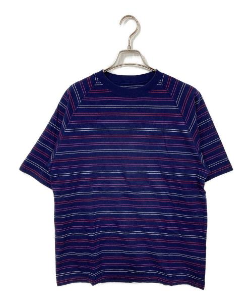 GOODENOUGH（グッドイナフ）GOODENOUGH (グッドイナフ) ボーダーTシャツ ネイビー サイズ:MEDIUMの古着・服飾アイテム