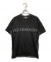 GOODENOUGH（グッドイナフ）の古着「手刷風プリントTシャツ」｜ブラック