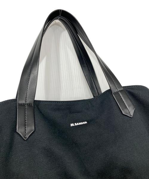 JIL SANDER（ジルサンダー）JIL SANDER (ジルサンダー) TAPE TOTE MD ブラックの古着・服飾アイテム