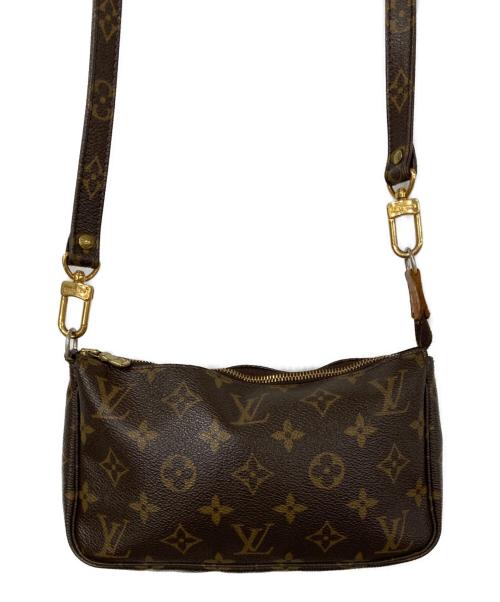 LOUIS VUITTON（ルイ ヴィトン）LOUIS VUITTON (ルイ ヴィトン) ショルダーバッグ ブラウンの古着・服飾アイテム