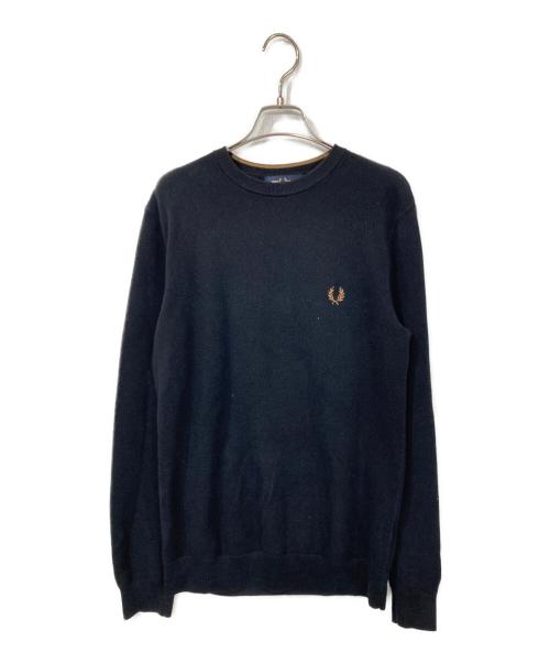 FRED PERRY（フレッドペリー）FRED PERRY (フレッドペリー) PIQUE STITCH JUMPER ブラック サイズ:Sの古着・服飾アイテム