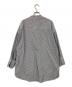 SOEJU (ソージュ) バンドカラーストライプシャツ ホワイト×ブラック サイズ:F：6000円